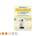 Impara a programmare in Python con questa guida completa. Un uomo disegna un diagramma di flusso con concetti di business e codice.