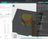 Interfaccia di slicing con modello 3D, impostazioni di stampa e codice G. Confronto tra Klipper e Marlin per ottimizzare la stampa.