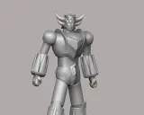 Modello 3D di Goldrake, pronto per la stampa. Un'icona robotica che evoca avventure spaziali.