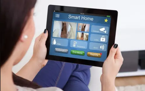 Controllo domotica Arduino su tablet: telecamere, serrature, temperatura, acqua, suoni e report.