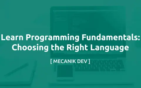 Impara i fondamenti della programmazione: scegliere i linguaggi giusti. Un laptop mostra codice, suggerendo l'esplorazione di diversi linguaggi di programmazione.