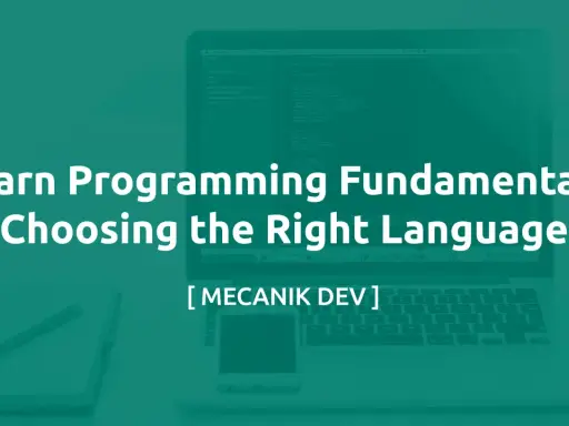 Impara i fondamenti della programmazione: scegliere i linguaggi giusti. Un laptop mostra codice, suggerendo l'esplorazione di diversi linguaggi di programmazione.