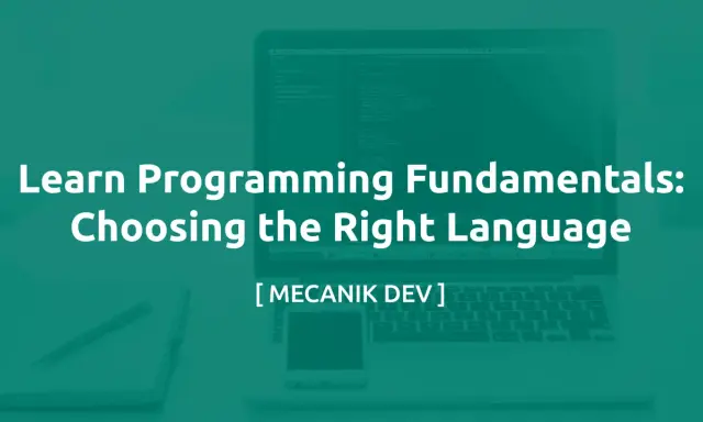 Impara i fondamenti della programmazione: scegliere i linguaggi giusti. Un laptop mostra codice, suggerendo l'esplorazione di diversi linguaggi di programmazione.