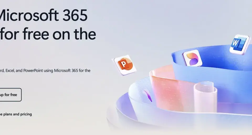Microsoft 365 ti offre Word, Excel e PowerPoint gratis sul web. Iscriviti gratis per iniziare a creare documenti.